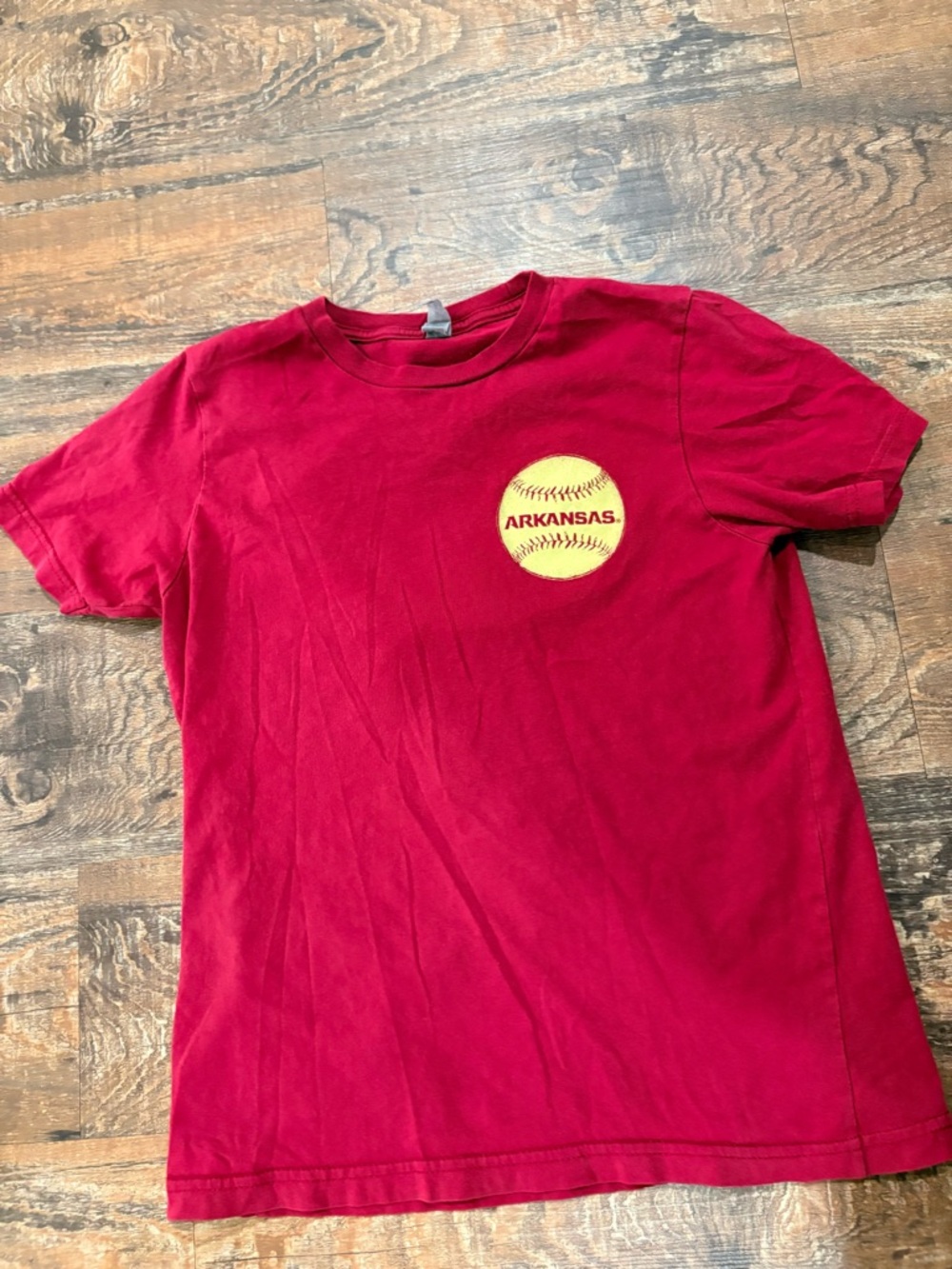 Arkansas Razorbacks softball girls tshirt